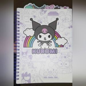 New Kuromi Journal Book With Tabs